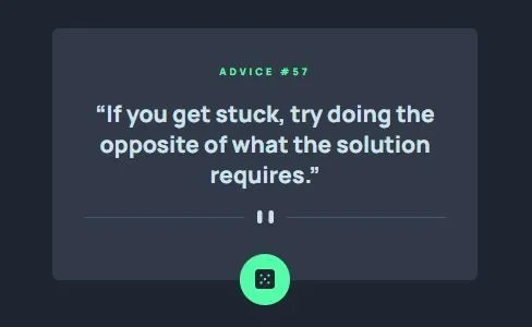 Advice Generator App