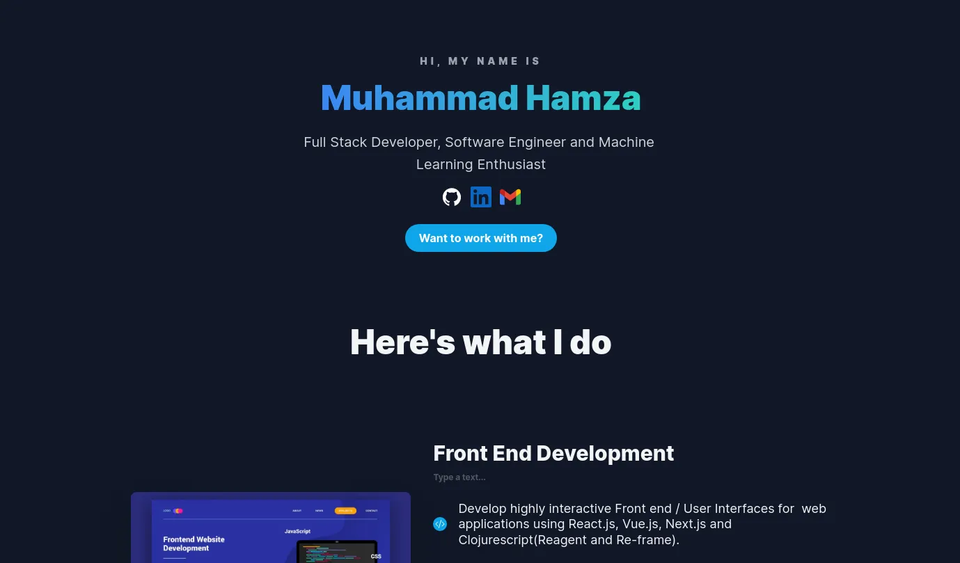 Personal Portfolio
