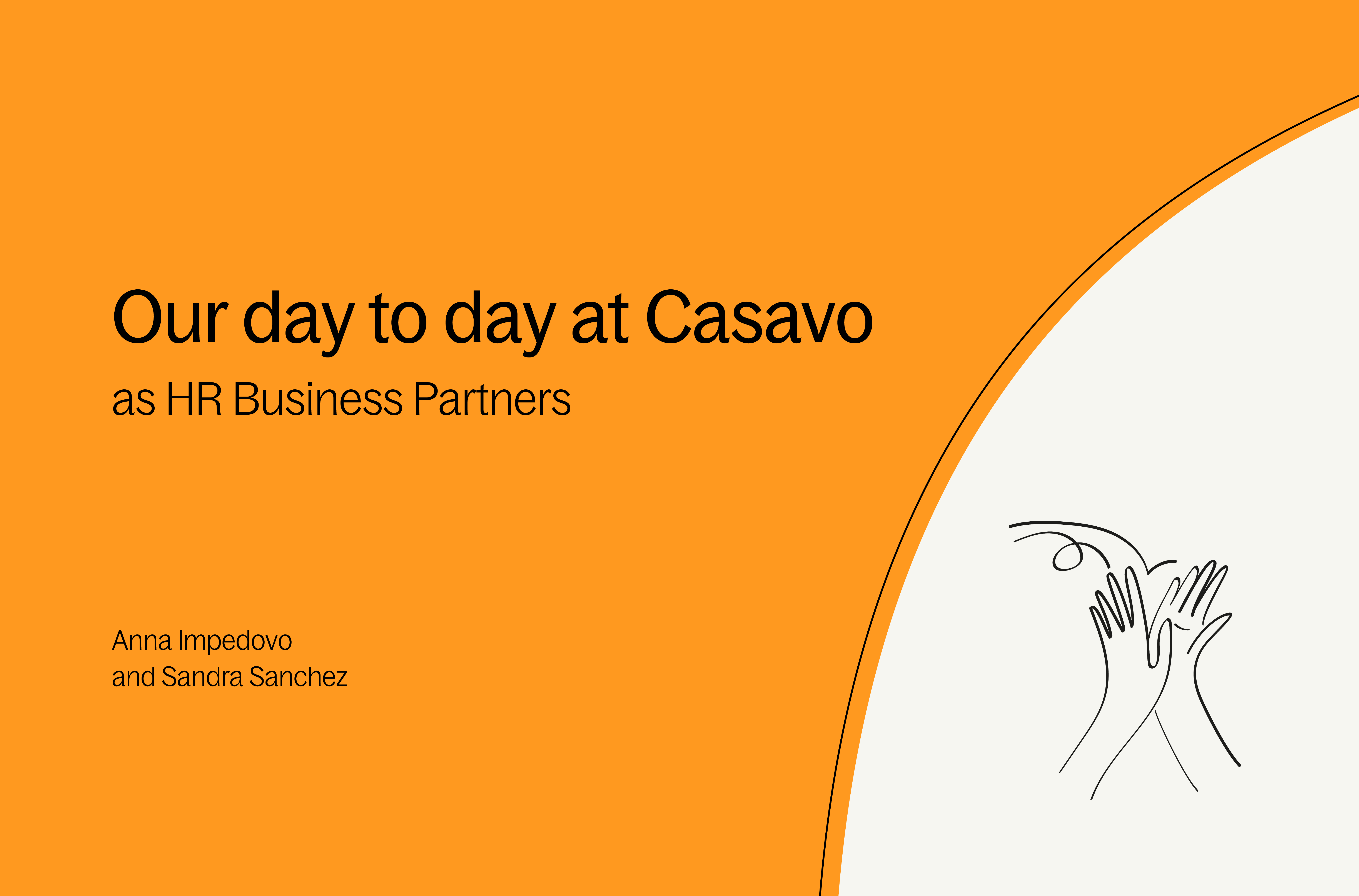 What does it mean to be an HR Business Partner at Casavo?