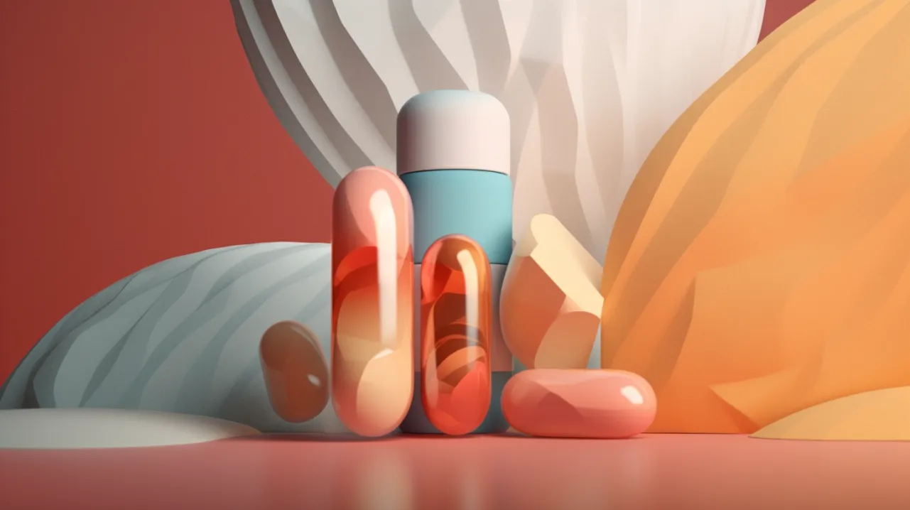 abstract image of medication