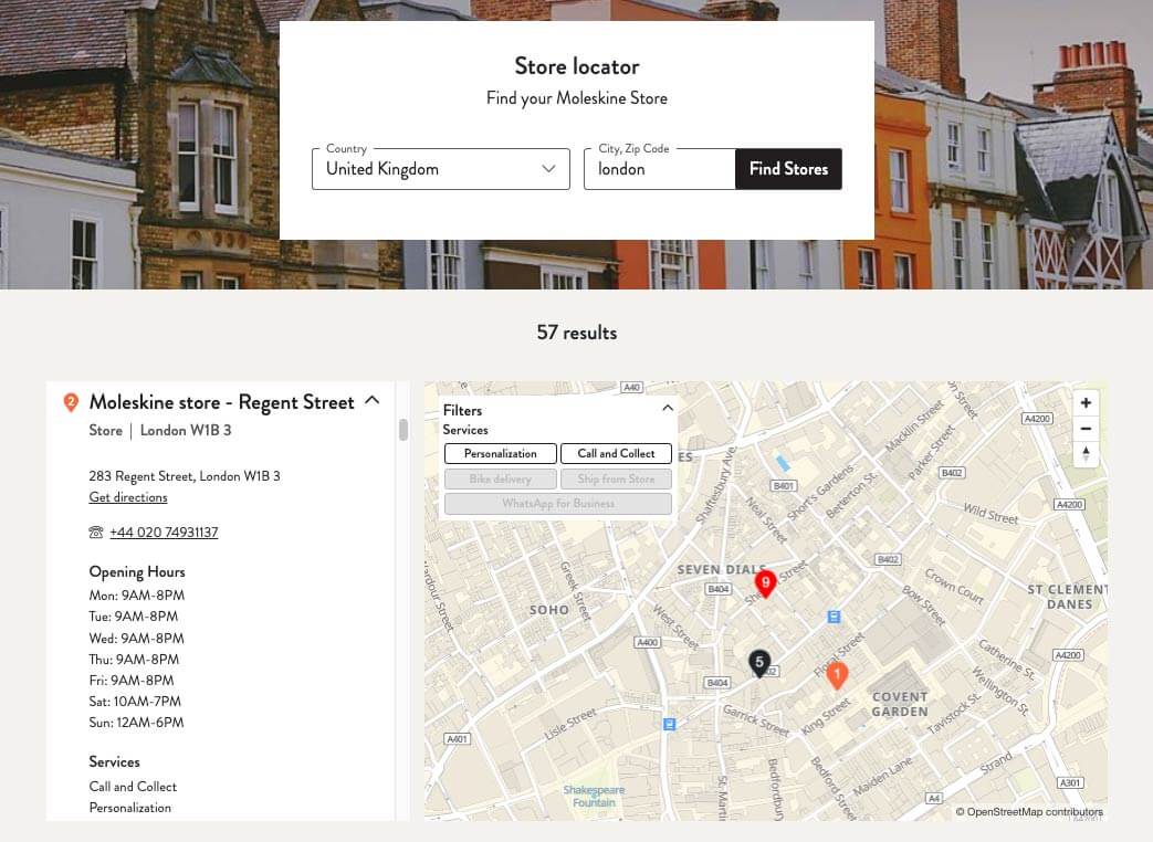 A highly customisable Store Locator