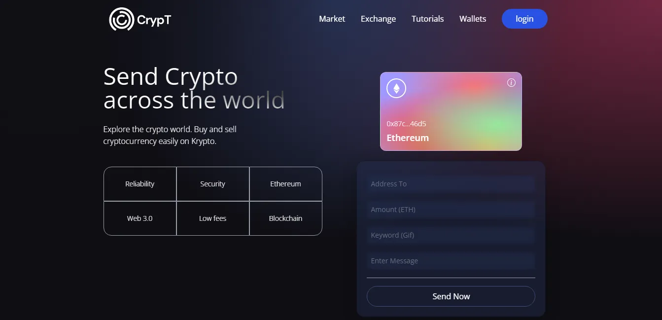 CrypT dApp