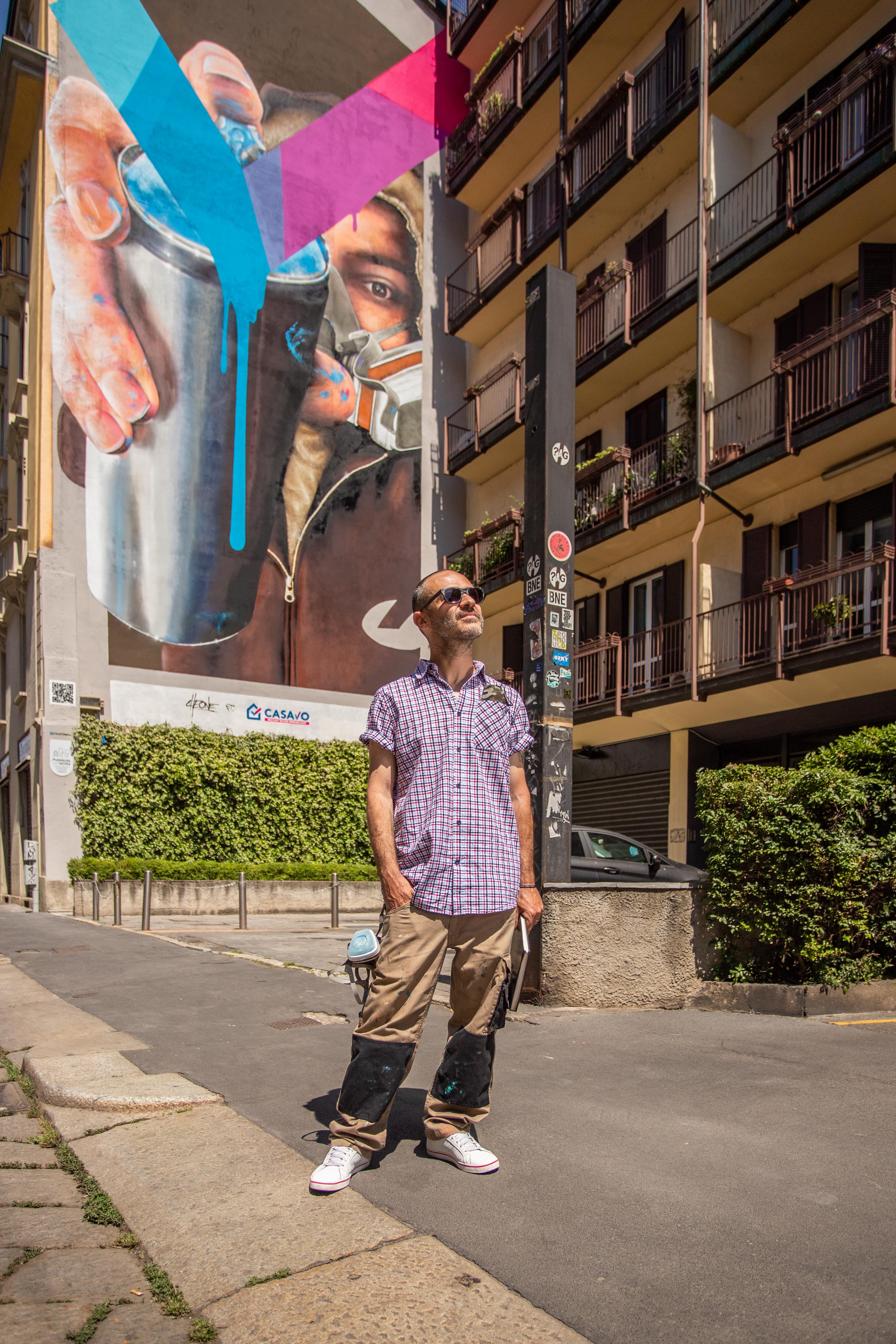 Un murales per la città di Milano - Cheone