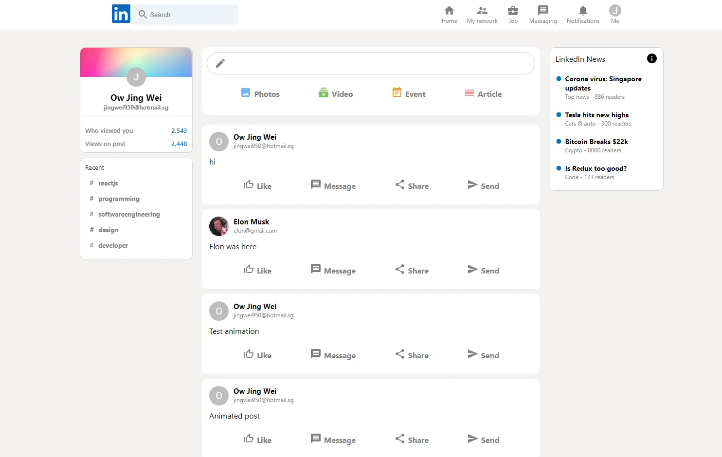linkedin-clone