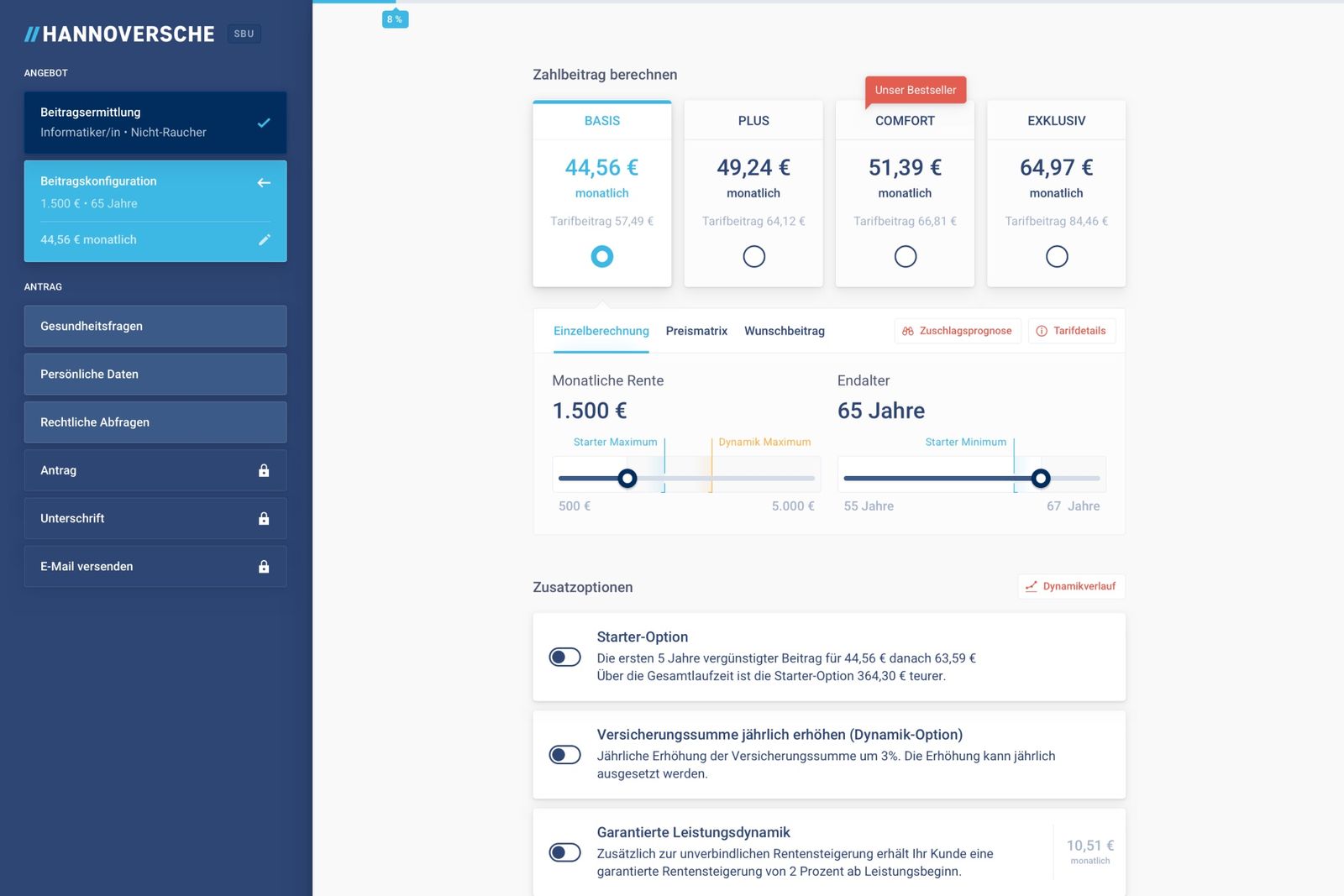 Hannoversche Desktop Screenshot